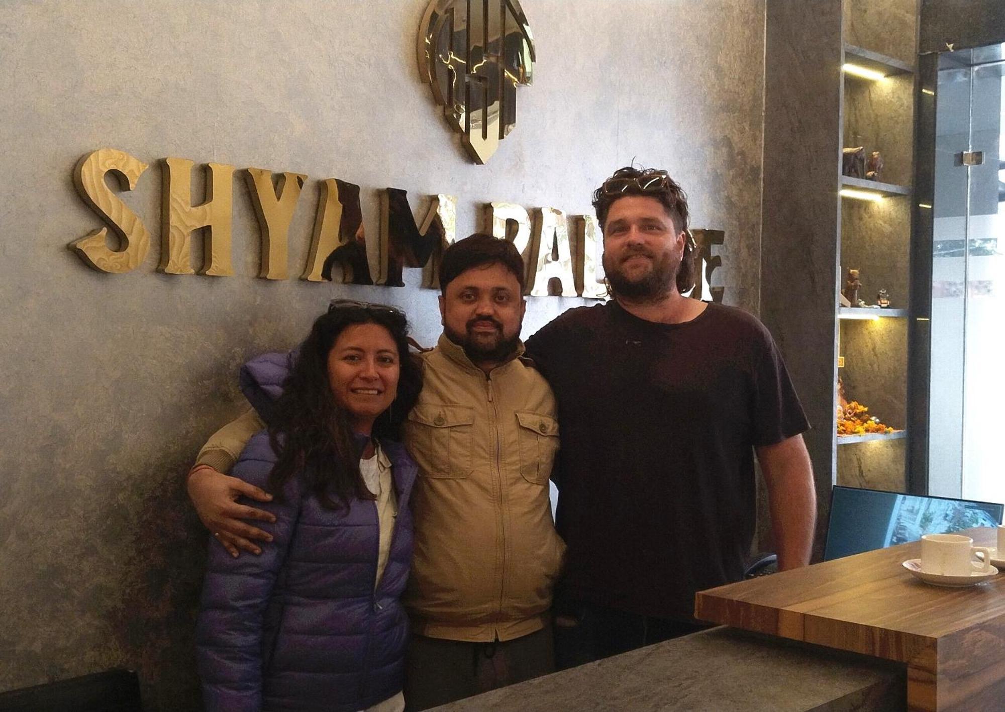 אגרה Hotel Shyam Palace India Agra מראה חיצוני תמונה