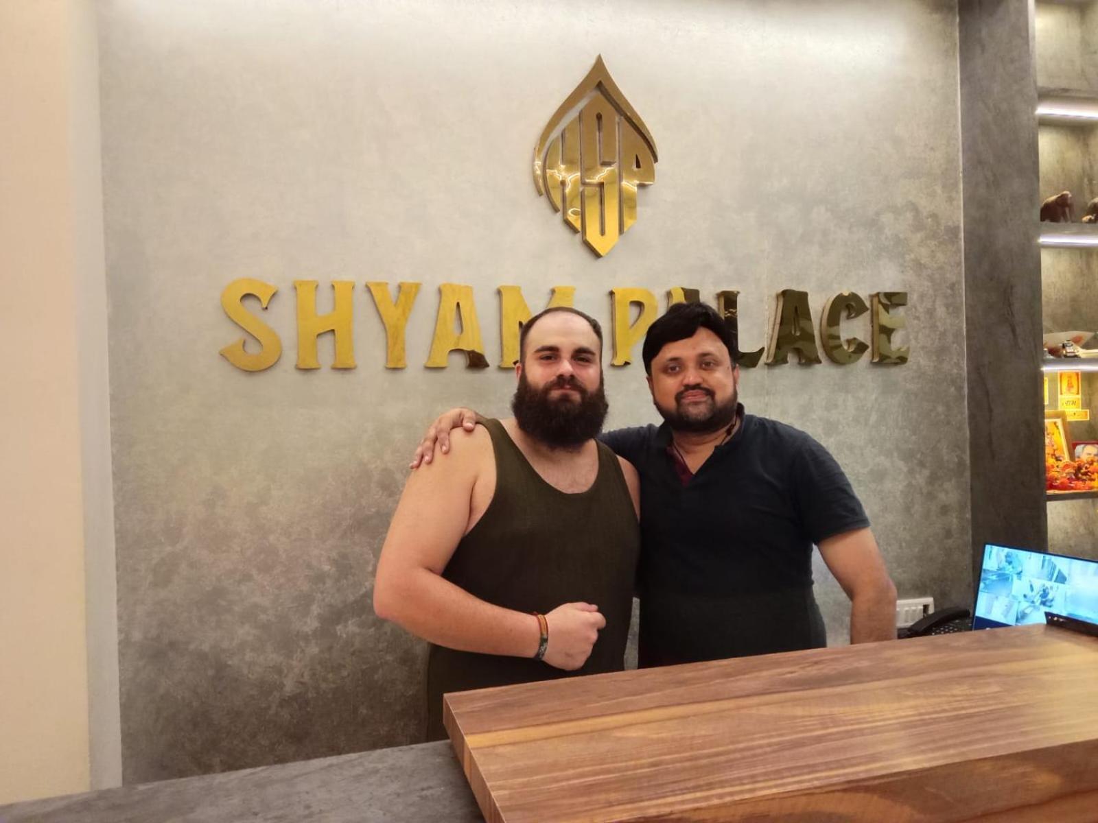 אגרה Hotel Shyam Palace India Agra מראה חיצוני תמונה