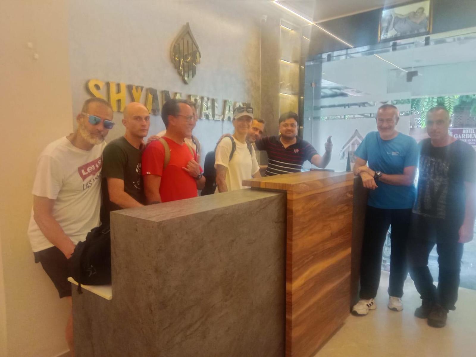 אגרה Hotel Shyam Palace India Agra מראה חיצוני תמונה