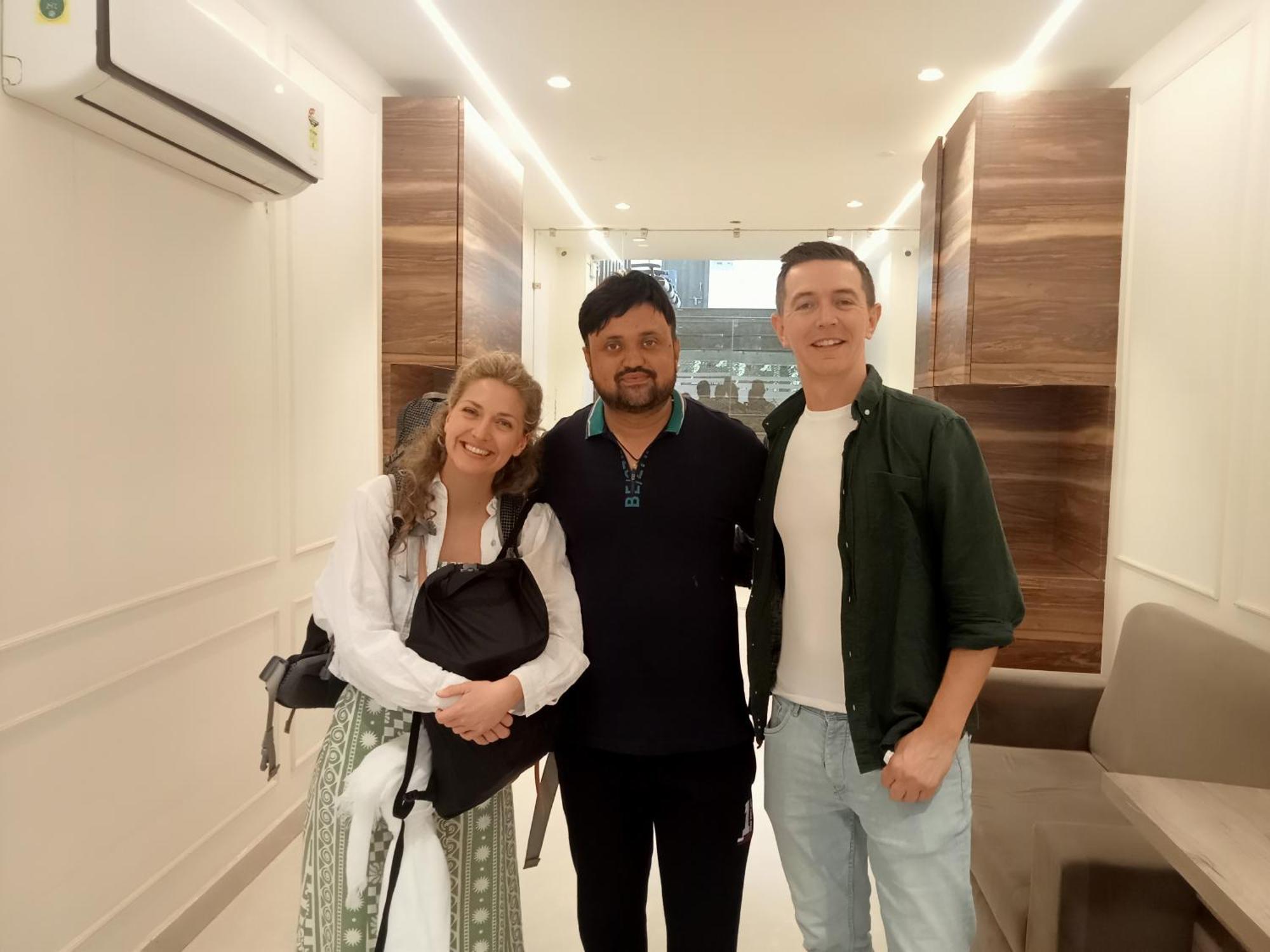 אגרה Hotel Shyam Palace India Agra מראה חיצוני תמונה