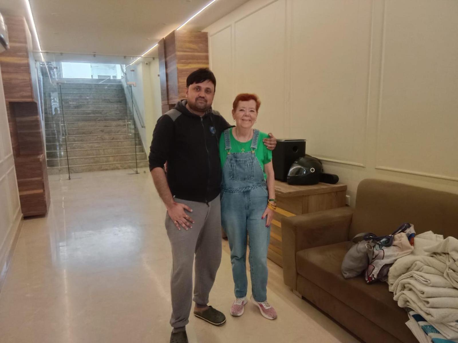 אגרה Hotel Shyam Palace India Agra מראה חיצוני תמונה